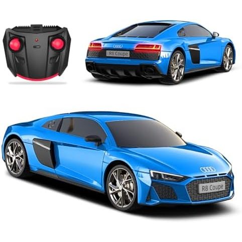 Audi R8 Coupe 1:24 — Ara Blue view 1