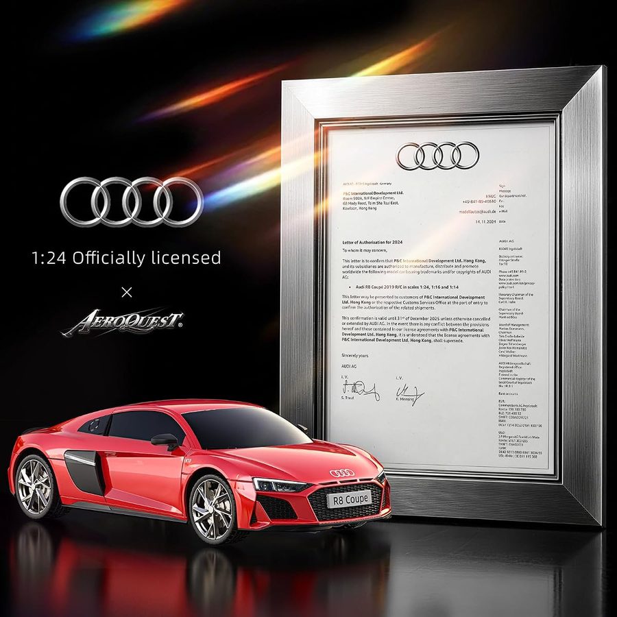 Audi R8 Coupe 1:24 — Tango Red view 2