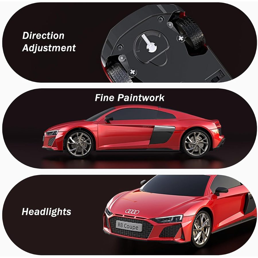 Audi R8 Coupe 1:24 — Tango Red view 3