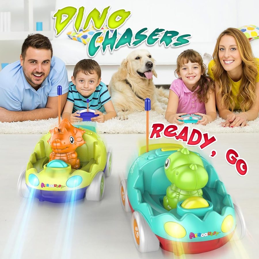 Dinosaur RC Cars — 2-Pack view 2