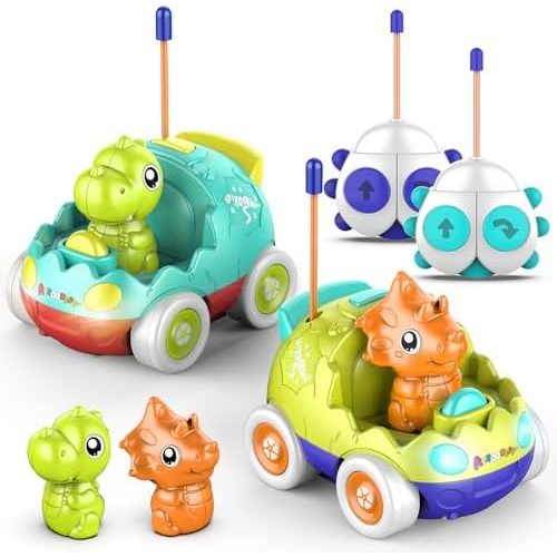 Dinosaur RC Cars — 2-Pack view 1