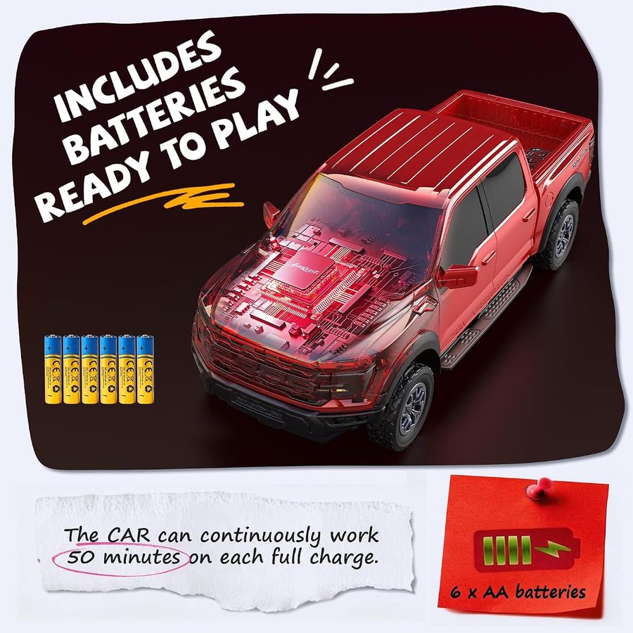 Ford F-150 Raptor 1:16 — Red view 3