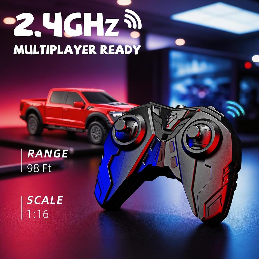 Ford F-150 Raptor 1:16 — Red view 5