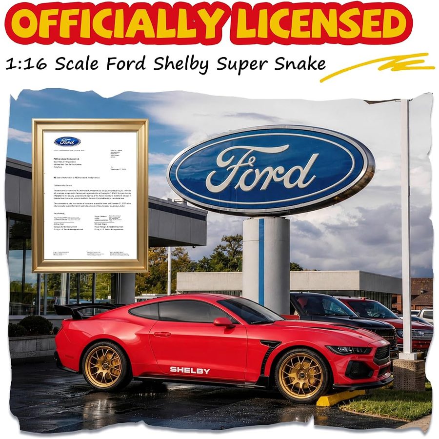 Ford Shelby Super Snake 1:16 — Red view 2