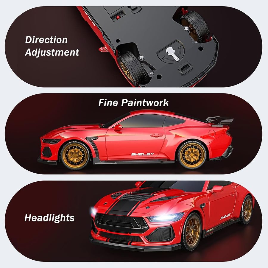 Ford Shelby Super Snake 1:16 — Red view 3
