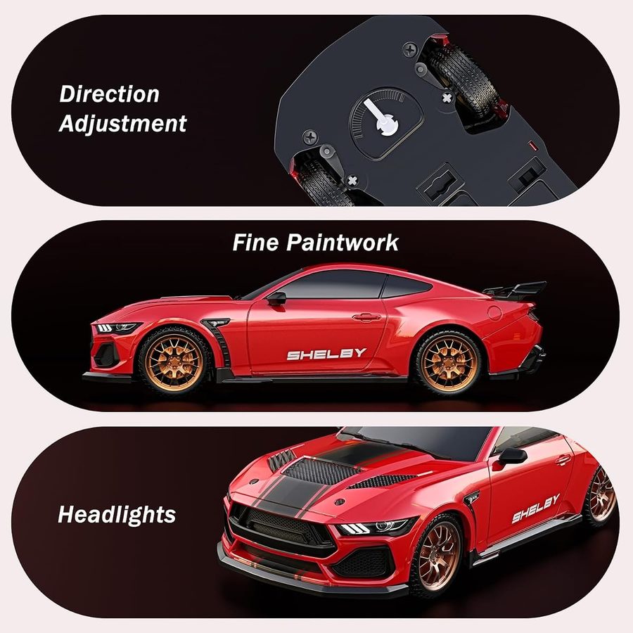 Ford Shelby Super Snake 1:24 — Red view 3