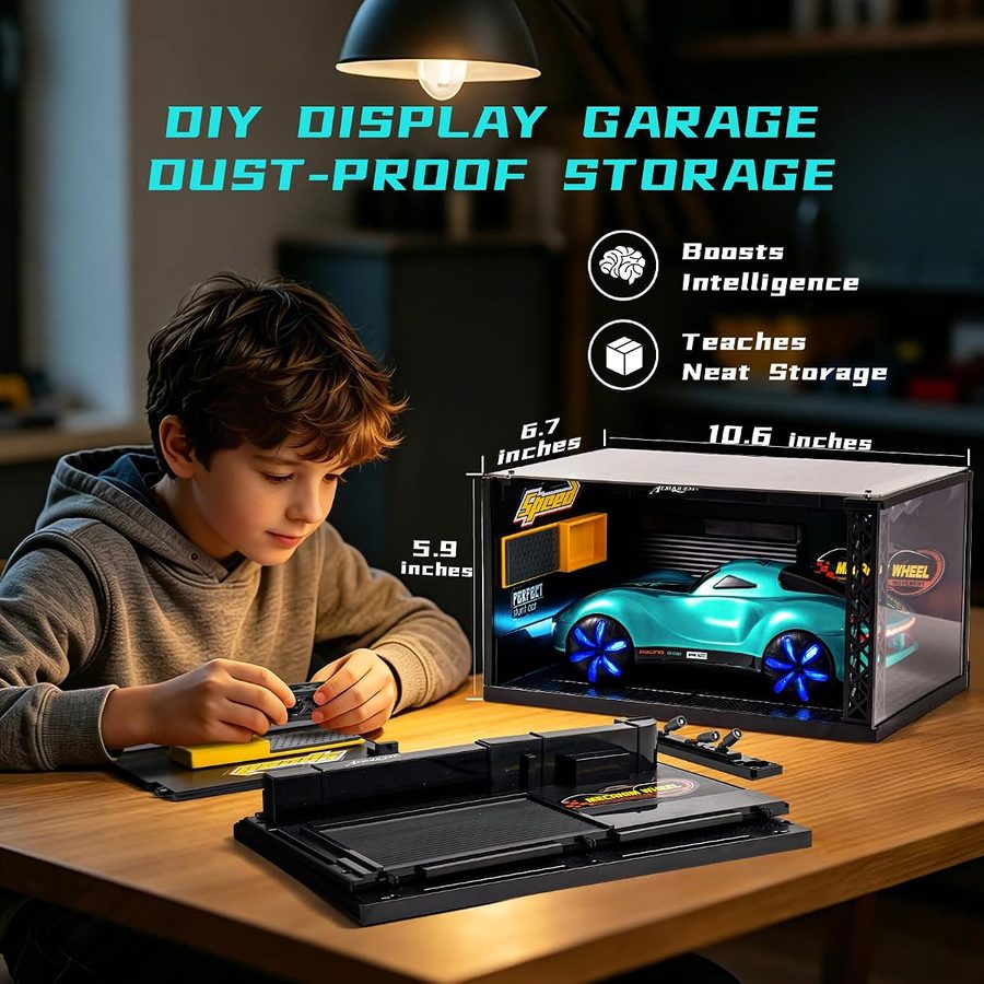 Gesture Stunt Car + DIY Garage view 5