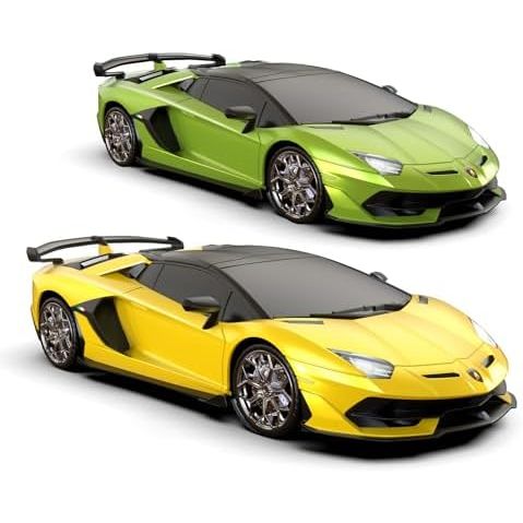 AEROQUEST Lamborghini 1:16 Two-Pack — Green + Yellow