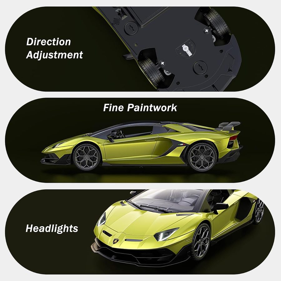 Lamborghini 1:14 — Green, scissor doors view 3