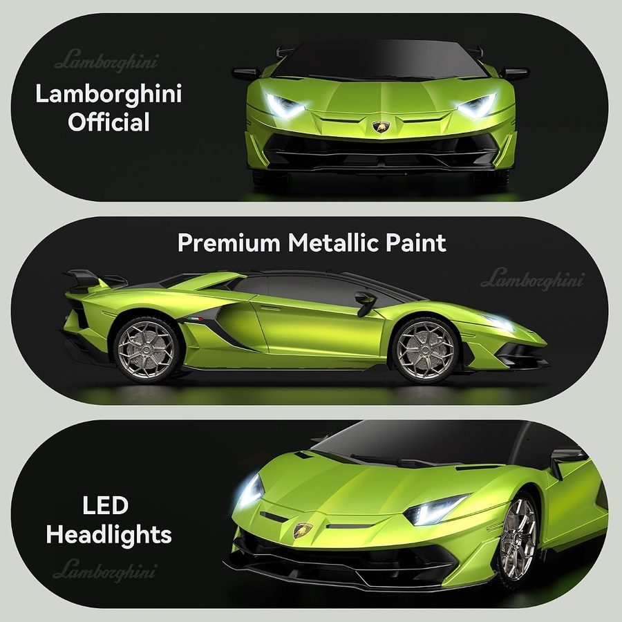 Lamborghini Aventador SVJ 1:24 — Verde view 4