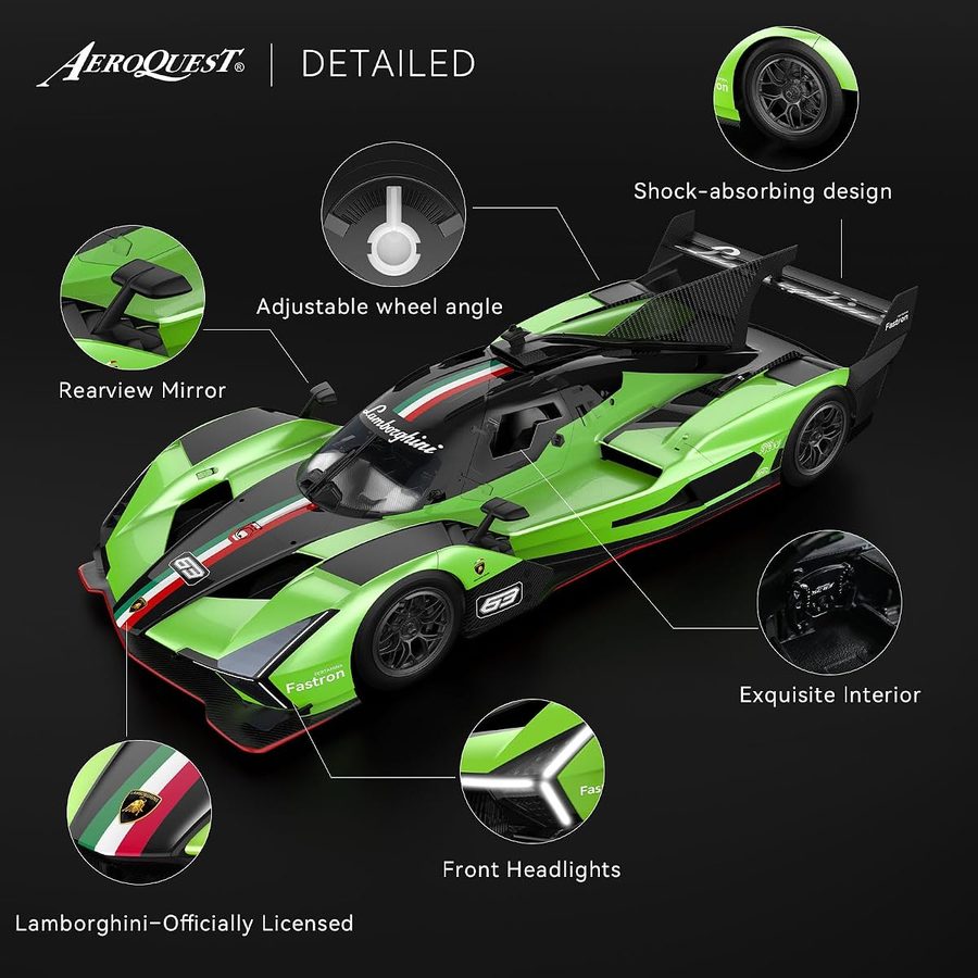 Lamborghini SC63 1:14 — Le Mans prototype view 3