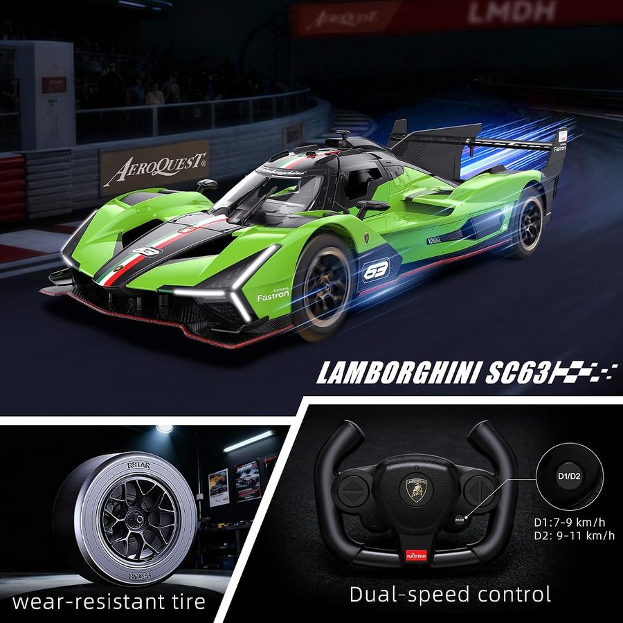 Lamborghini SC63 1:14 — Le Mans prototype view 4