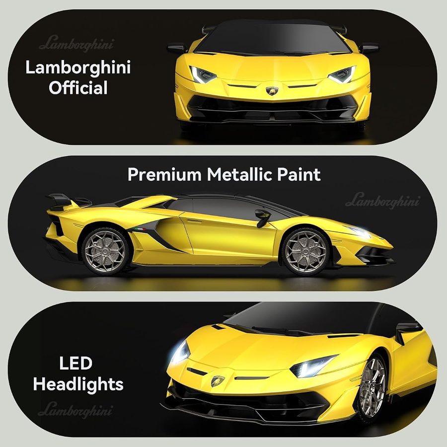 Lamborghini SVJ Roadster 1:24 — Giallo view 4