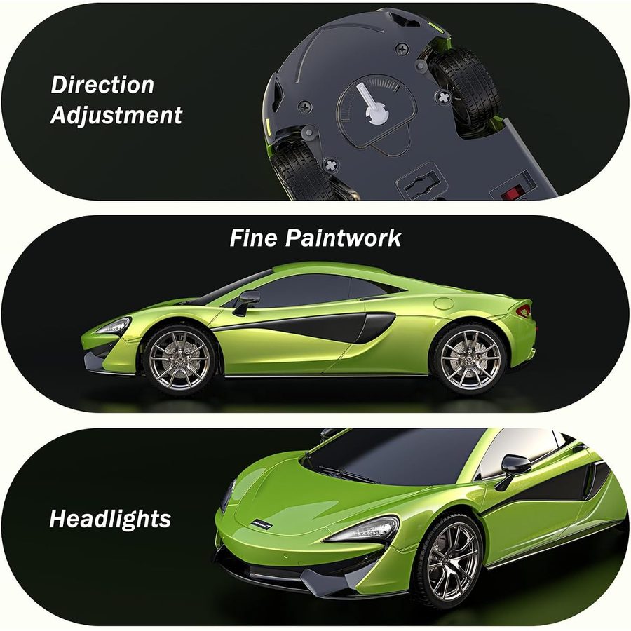 McLaren 570S 1:24 — Ventura Green view 3