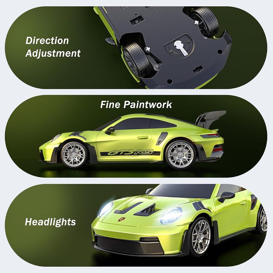 Porsche 911 GT3 RS 1:16 — Green view 4
