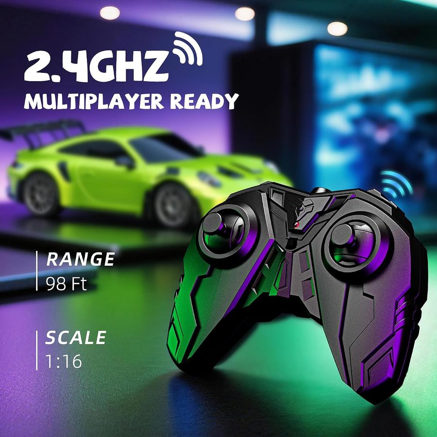 Porsche 911 GT3 RS 1:16 — Green view 5