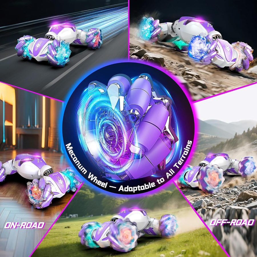 Purple Twist Car view 3