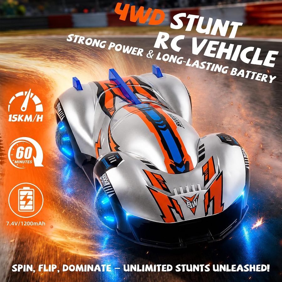 Spherical-Wheel Stunt Car view 4