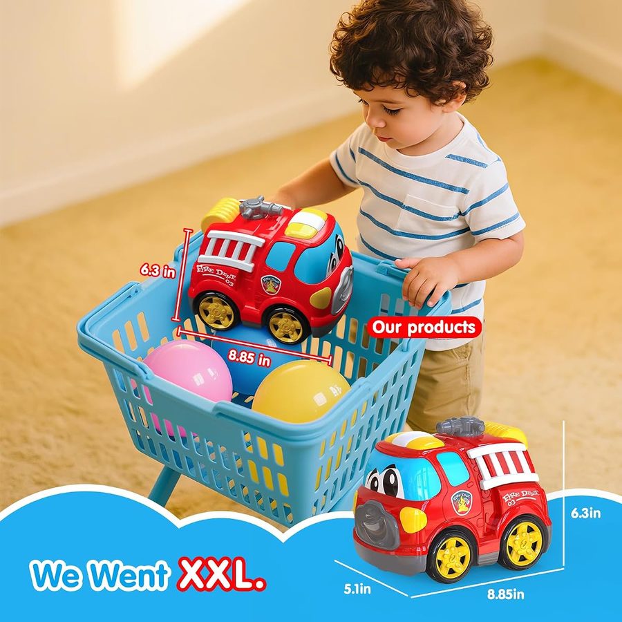Toddler Fire Truck — hose button view 5