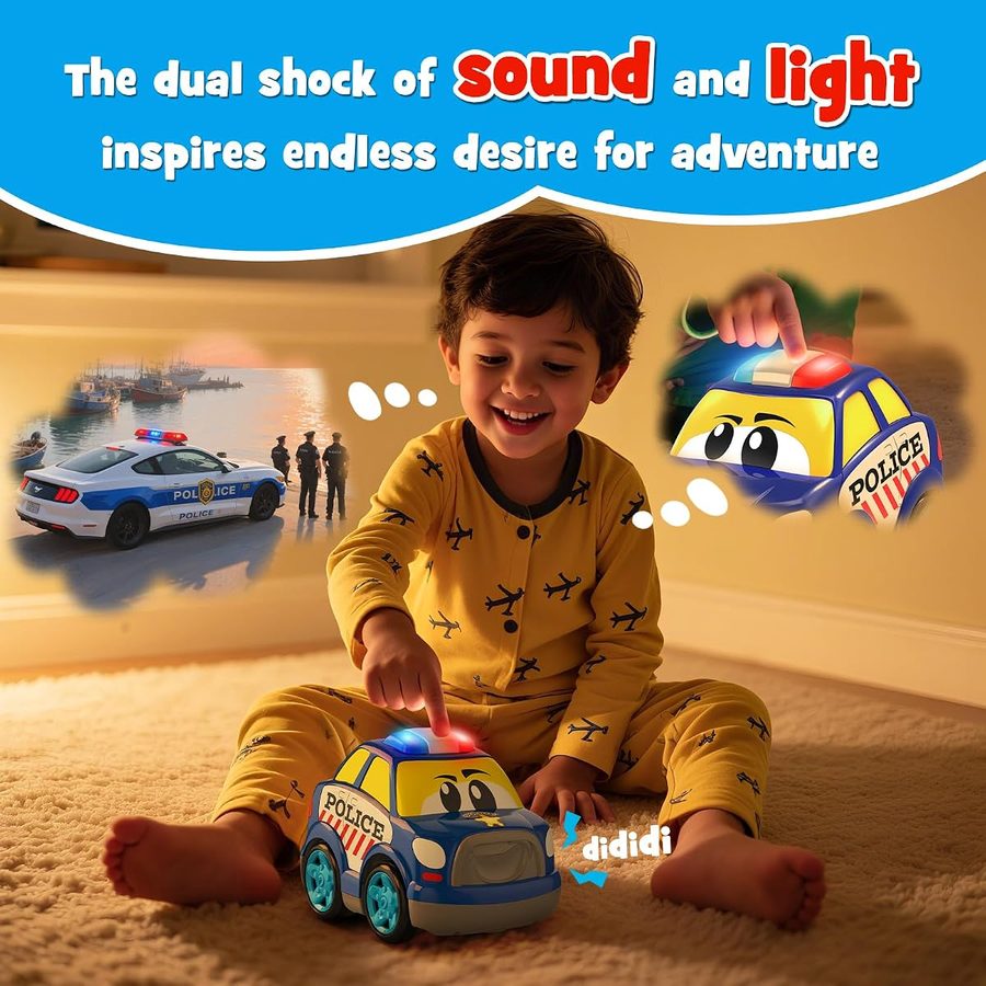 Toddler Police Car — two modes view 4