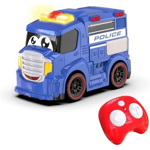 Toddler Police Car — siren roof view 1