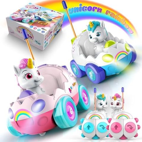 AEROQUEST Unicorn RC Cars — 2-Pack